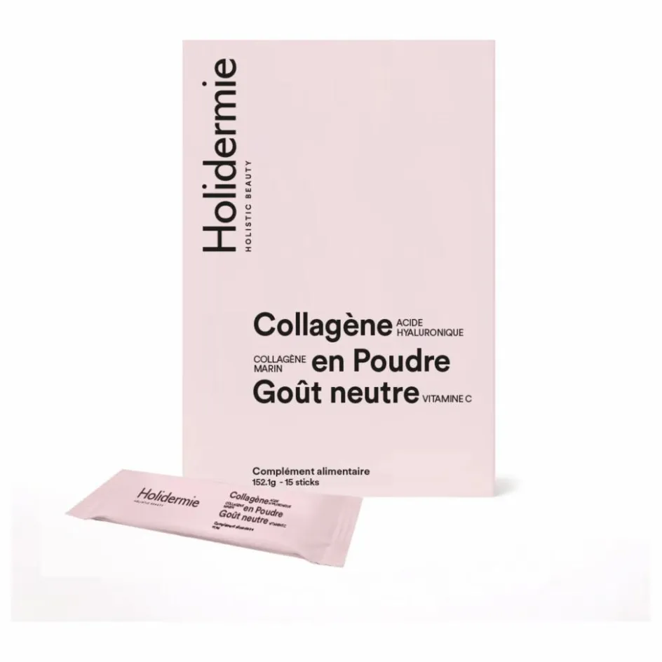 Sale Holidermie Collagène-en-poudre - 15 sticks Non teinté