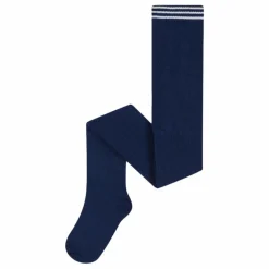 Petit Bateau Collant Uni Jersey | Bleu marine