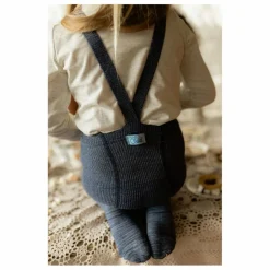 New Silly Silas Collants à Bretelles Coton Bio | Bleu jean