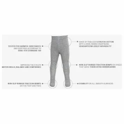 GOBABYGO Pyjamas, Sous-Vêtements*Collants Antidérapants Genoux et Pieds |