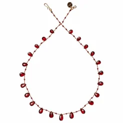 Clearance Ivarene Collier Elston Drops & Beads | Grenat