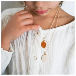 Grech & Co Colliers émail ||Enfant Bijoux, Montres