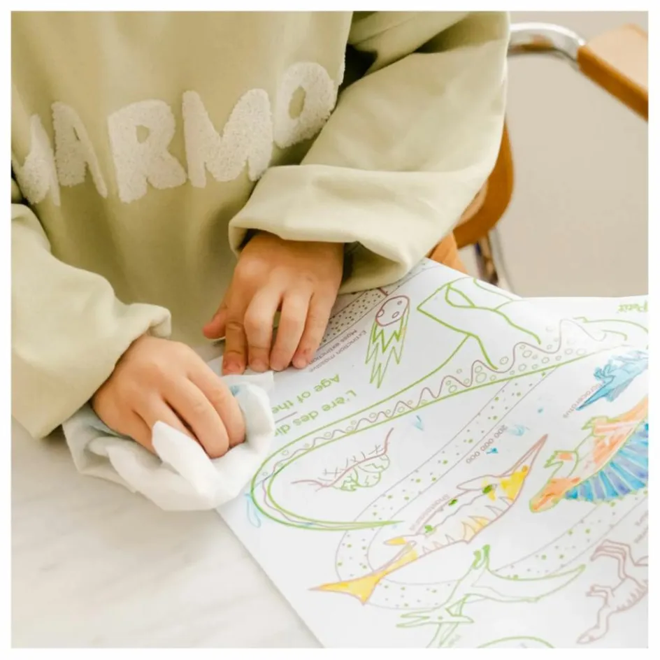 Superpetit Loisirs Créatifs*Coloriage éducatif L'âge des Dinosaures avec 3 feutres