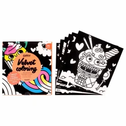 Omy Coloriage velours - Kawai || Loisirs Créatifs