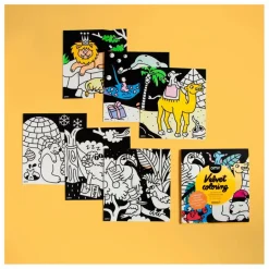 Omy Loisirs Créatifs*Coloriage velours Animaux