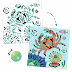 Djeco Loisirs Créatifs*Coloriages Sous la Mer
