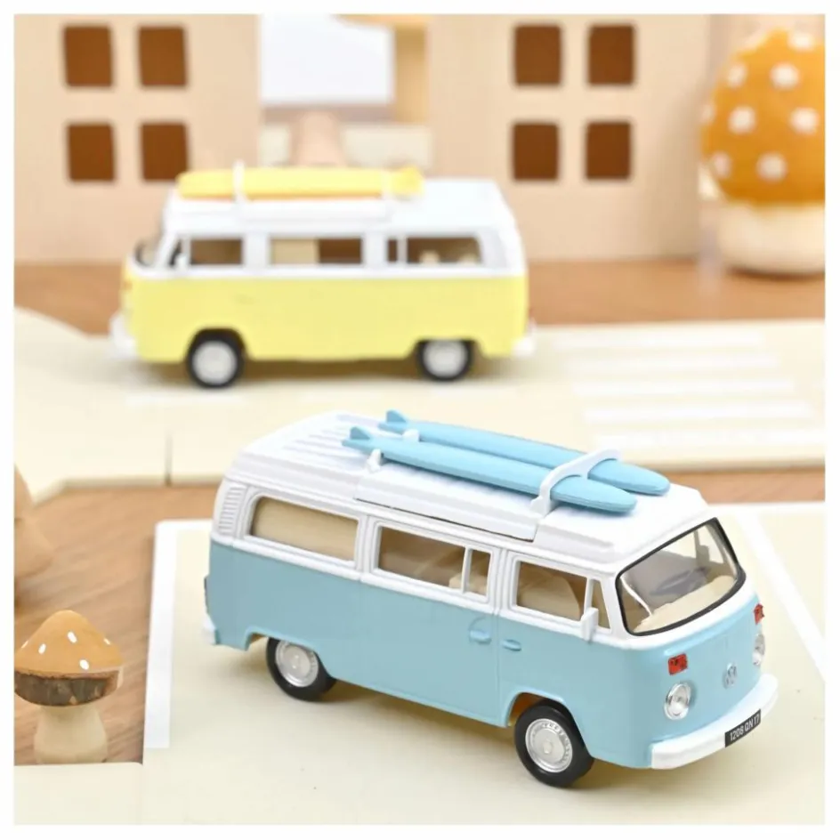 Norev Combi Volkswagen T2b Camper Van 1973 || Garages, Circuits