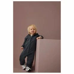 Clearance Gray Label Combinaison à Capuche Coton Bio | Bleu gris