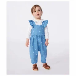 Online Petit Bateau Combinaison Baude Coton Bio | Bleu