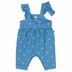 Online Petit Bateau Combinaison Baude Coton Bio | Bleu