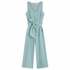 Online Combinaison Ceinturée Vichy - Collection Femme | Femme Robes, Combinaisons