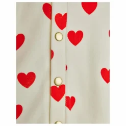Mini Rodini Combinaison Cœurs Velours Coton Bio || Bodies, Combinaisons|Bodies, Combinaisons