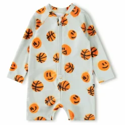 Molo Combinaison de Bain Neka LS Basketballs Fibres Recyclées ||Enfant Maillots De Bain|Maillots De Bain