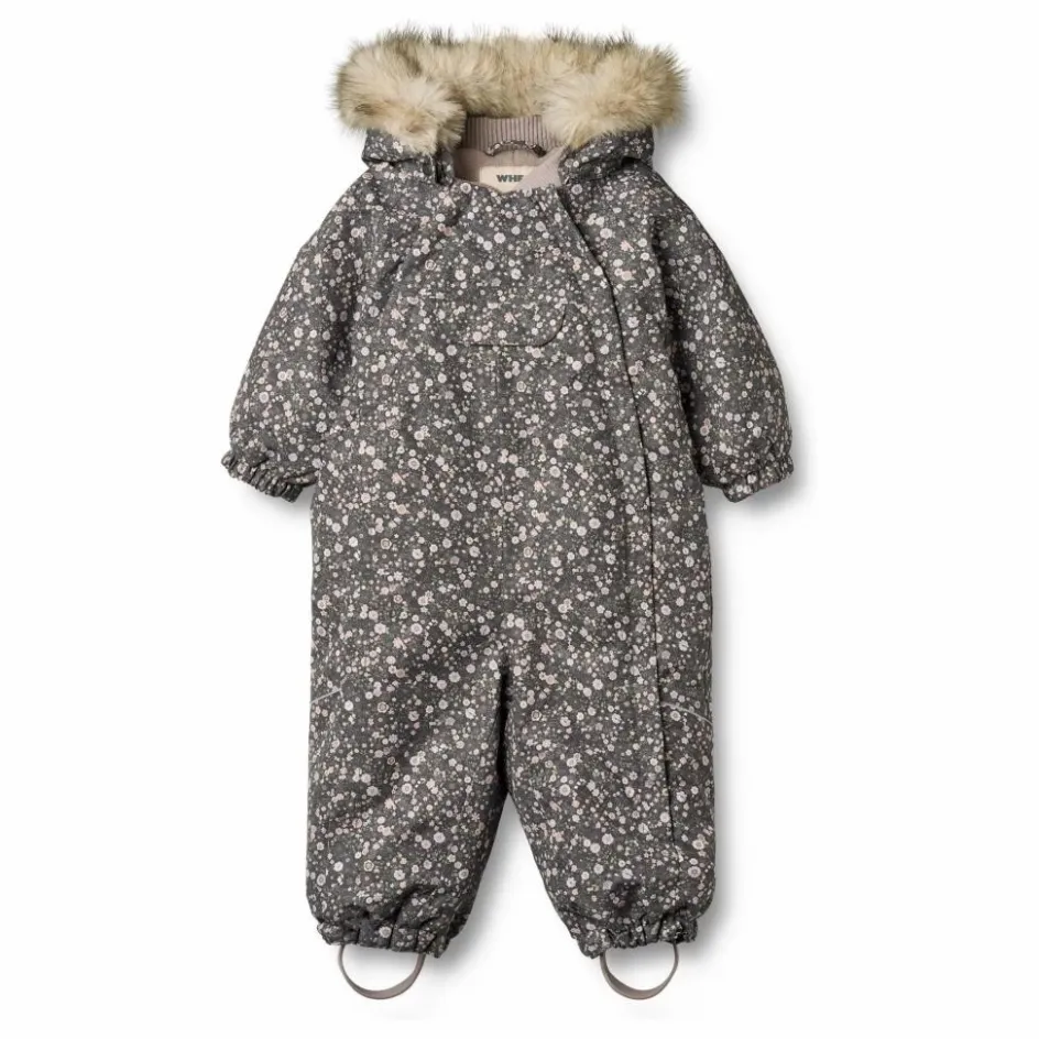 Enfant Wheat Robes, Combinaisons|Bodies, Combinaisons*Combinaison de Ski Nicki Fleurie Fibres Recyclées |