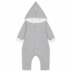Petit Bateau Combinaison Longue à Capuche | Bleu marine