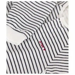 Outlet Petit Bateau Combinaison Magune Tubique | Bleu marine