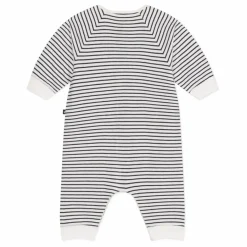 Outlet Petit Bateau Combinaison Magune Tubique | Bleu marine