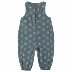 Best Quincy Mae Combinaison Maisie Gaze de Coton Bio | Bleu gris