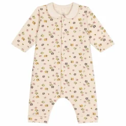 Petit Bateau Premières Tenues|Combinaisons Et Bodies*Combinaison Molleton Fleurs |
