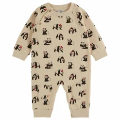 Best Emile et Ida Combinaison Panda Molleton | Beige