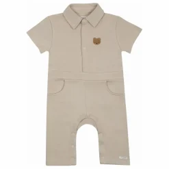 Donsje Combinaison Piebe Ours Coton Bio ||Enfant Combinaisons|Premières Tenues