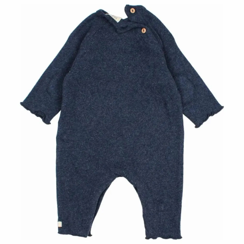 Outlet Búho Combinaison Soft | Bleu marine