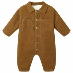 Outlet Rylee + Cru Combinaison Velours Côtelé Mini | Ocre
