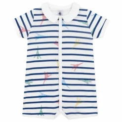 Petit Bateau Combishort Baris Coton Bio || Bodies, Combinaisons|Premières Tenues