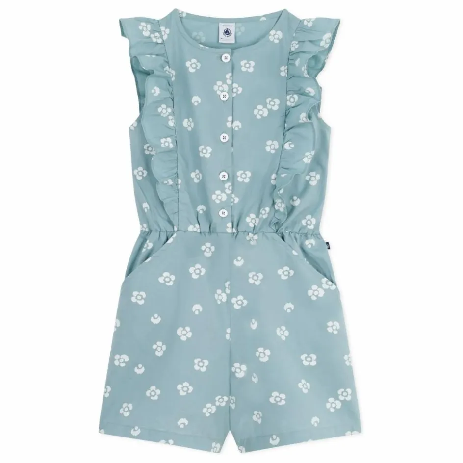 Best Petit Bateau Combishort Boncapa Popeline Coton Bio | Sauge