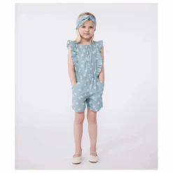 Best Petit Bateau Combishort Boncapa Popeline Coton Bio | Sauge