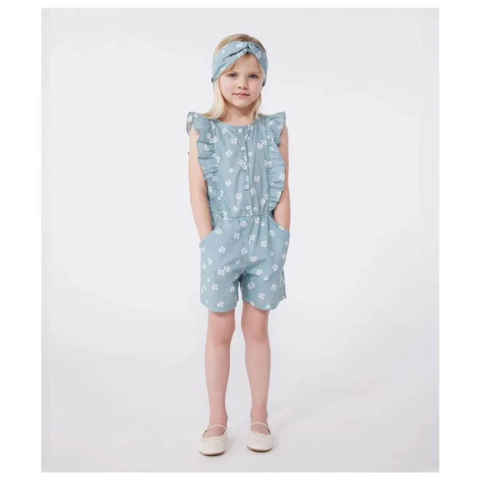 Best Petit Bateau Combishort Boncapa Popeline Coton Bio | Sauge