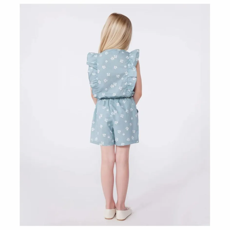 Best Petit Bateau Combishort Boncapa Popeline Coton Bio | Sauge