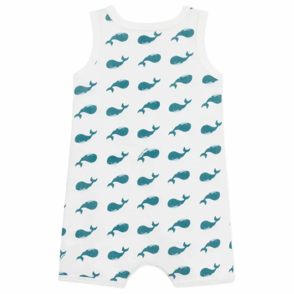 Petit Bateau Bodies, Combinaisons|Combinaisons Et Bodies*Combishort Boule Coton Bio |