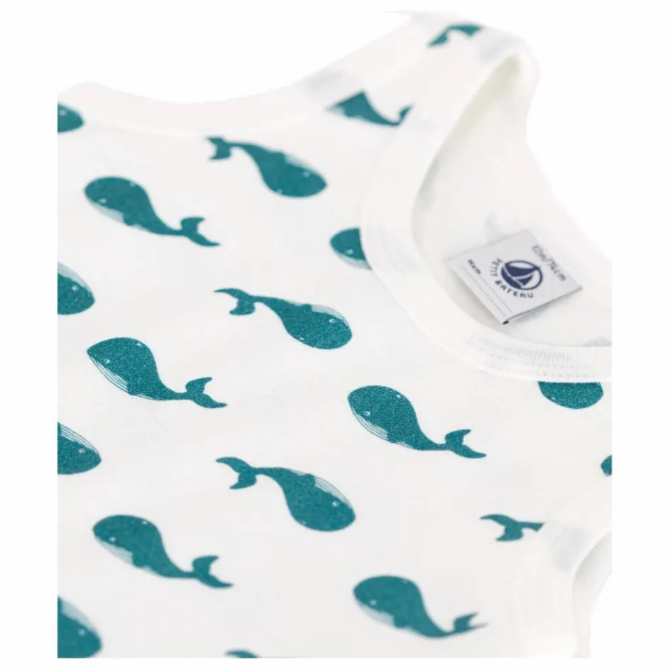 Petit Bateau Bodies, Combinaisons|Combinaisons Et Bodies*Combishort Boule Coton Bio |
