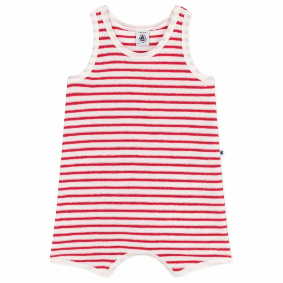 Petit Bateau Bodies, Combinaisons|Premières Tenues*Combishort Bouri Coton Bio |