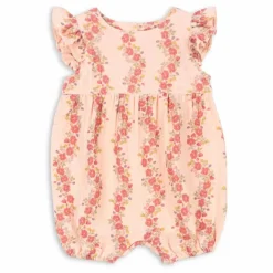 Outlet Konges Sløjd Combishort Coco Coton Bio | Rose pâle