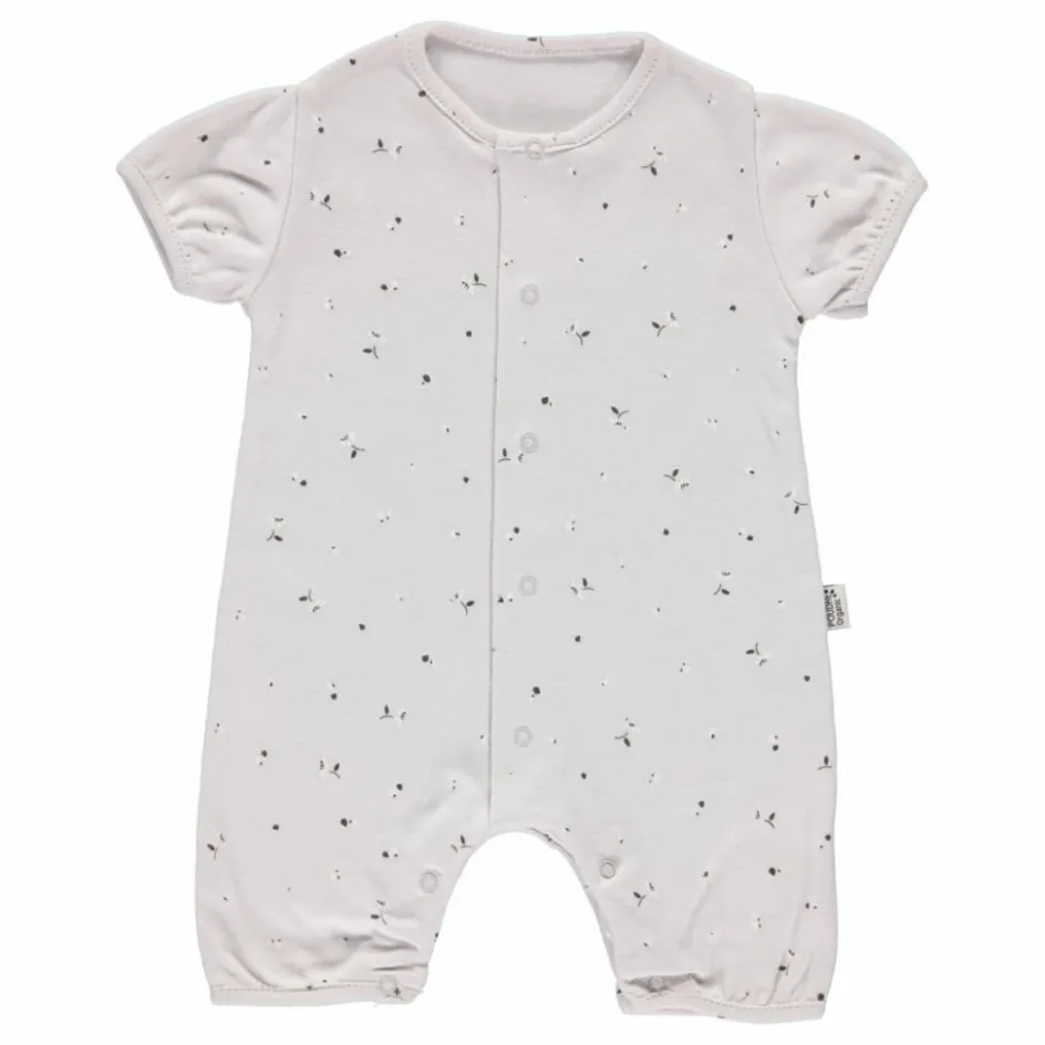 Clearance Poudre Organic Combishort Coton Bio Fenouil | Gris