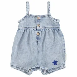 Clearance Piupiuchick Combishort Denim | Bleu jean