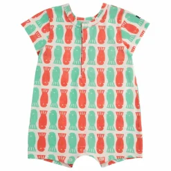 Bobo Choses Combishort Poisson Coton Bio || Bodies, Combinaisons|Combinaisons Et Bodies