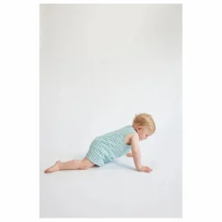 Sale Bobo Choses Combishort Vichy Fourmi | Bleu