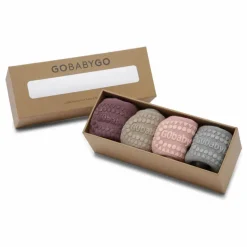 GOBABYGO Combo Box 4 Chaussettes Coton Bio ||Enfant Nuit, Sous-Vêtements|Nuit, Sous-Vêtements