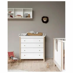 Enfant Oliver Furniture Commodes|Tables À Langer*Commode à langer en chêne Wood |