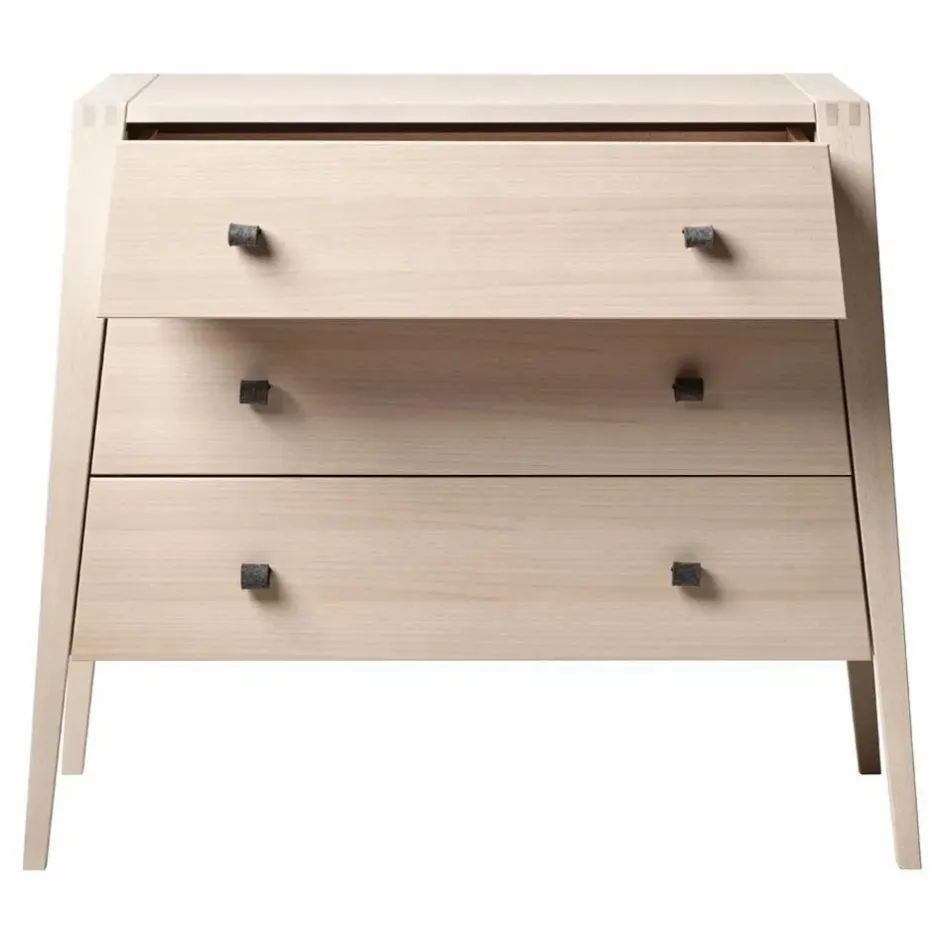 Leander Commode 3 tiroirs Linea ||Enfant Commodes|Rangement Enfant