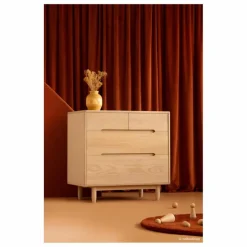 Discount Nobodinoz Commode 4 tiroirs Pure | Chêne