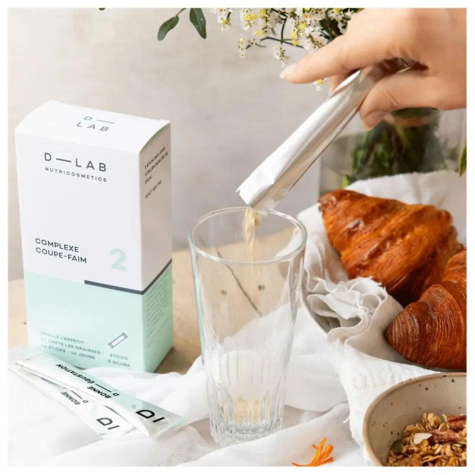 Homme D-LAB NUTRICOSMETICS Compléments Alimentaires|Soins, Wellness*Complexe Coupe-Faim - 14 sticks