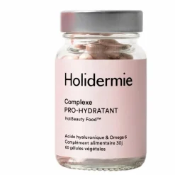 Discount Holidermie Complément alimentaire Hydratation & Élasticité - 60 gélules Non teinté