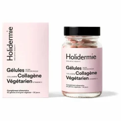 Holidermie Compléments Alimentaires*Complément alimentaire végétarien au collagène - 60 géllules