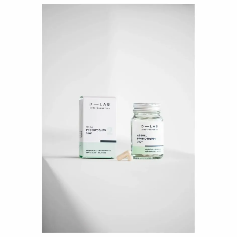 Best D-LAB NUTRICOSMETICS Compléments alimentaires Absolu Probiotiques 360 - 28 jours | Non teinté