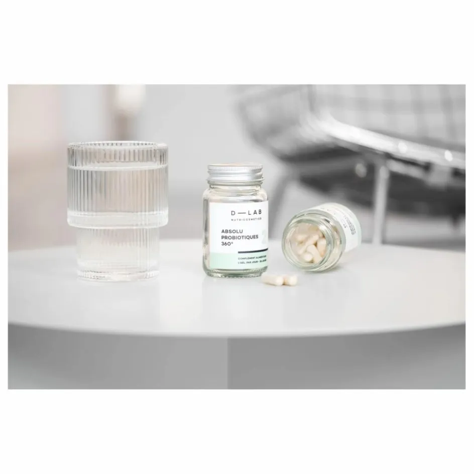 Best D-LAB NUTRICOSMETICS Compléments alimentaires Absolu Probiotiques 360 - 28 jours | Non teinté