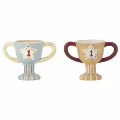 Enfant Bloomingville Mini Vaisselle Enfant*Coquetiers Trophée - Set de 2